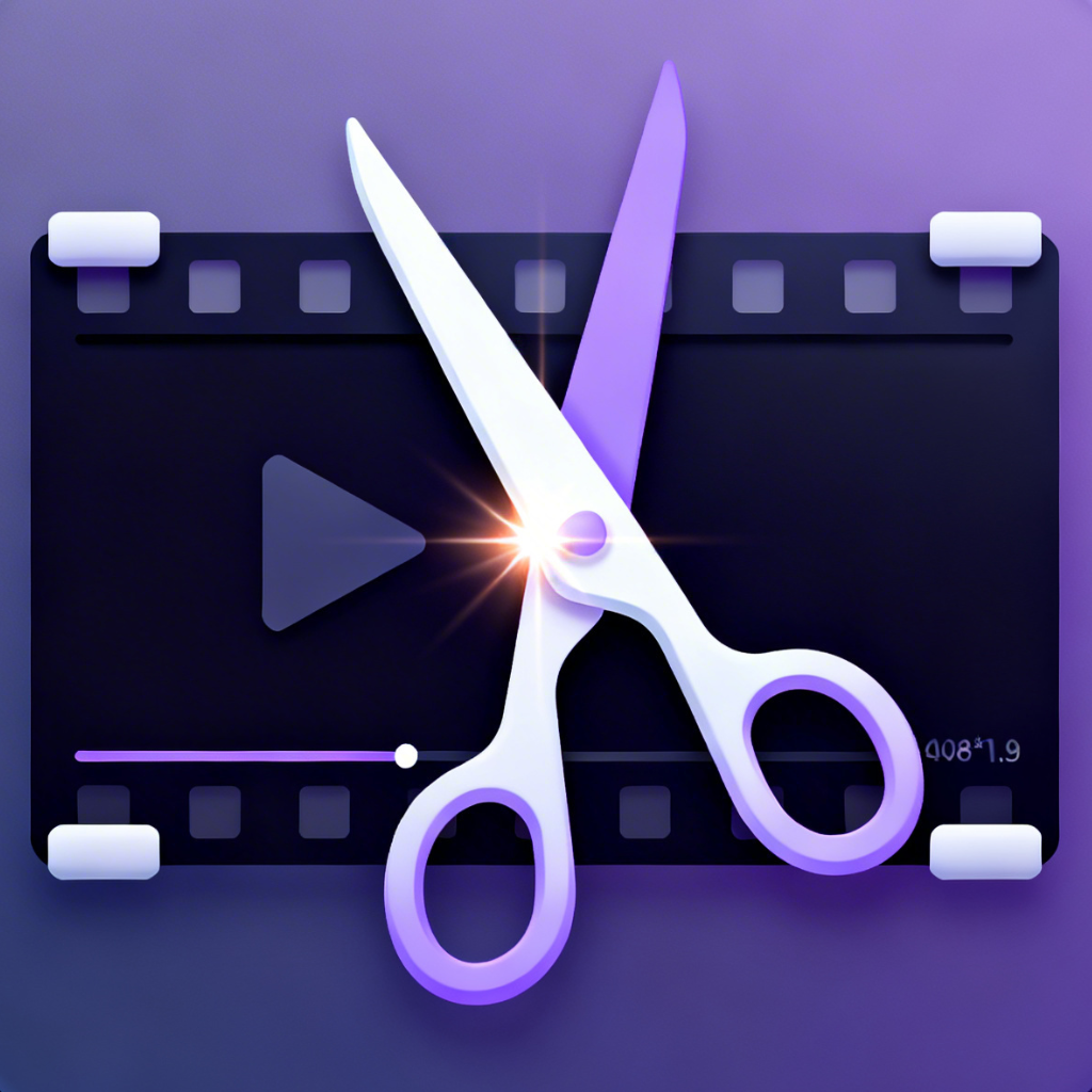 CutterAce- Video Cutter/Splitter IOS App logo