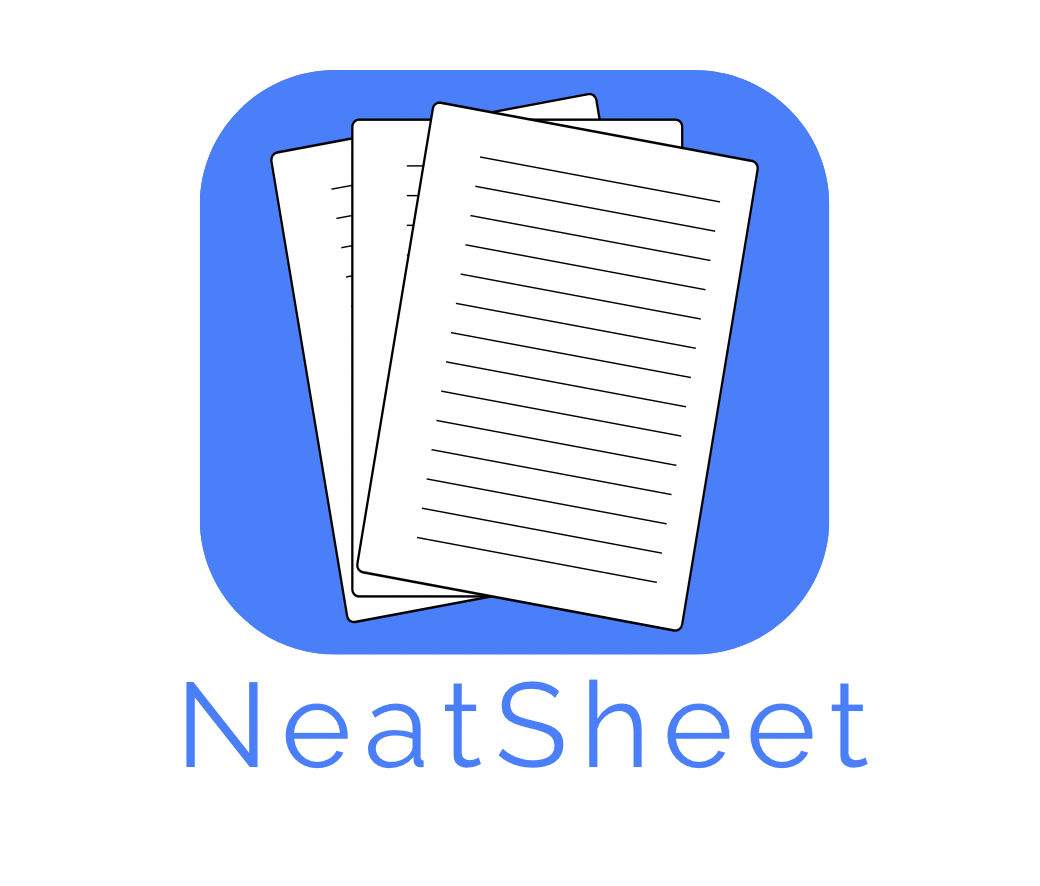 NeatSheet logo